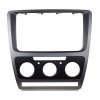 2DIN redukce pro Škoda Octavia 2009-2013 manual Clima šedý (11120a)