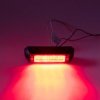 PROFI výstražné LED světlo vnější, červené, 12-24V, ECE R10 (911-C4red)