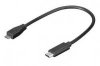 Kabelov redukce USB-C / microUSB pro mont DVRB s microUSB do voz koda (dvrbkabSK)