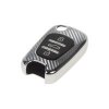 TPU obal pro klíč Hyundai/Kia, carbon stříbrný (484HY102CS)