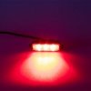 MINI PREDATOR 3x1W LED, 12-24V, červený, ECE R10 (kf003hdred)
