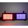 PREDATOR dual LED vnitřní, 48x1W, 12-24V, červeno-modrý (kf802blre)
