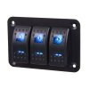 Panel s 3x spínači Rocker 12/24V (47153)