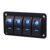 Panel s 4x spínači Rocker 12/24V (47154)