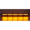 LED alej vododoln (IP67) 12-24V, 45x LED 1W, oranov 722mm, ECE R65 (kf77-772) AKCE