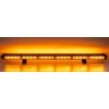LED alej vododoln (IP67) 12-24V, 108x LED 1W, oranov 916mm, dual, ECE R65 (kf77-916D)