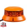 CARCLEVER Robustní oranžový LED maják, oranž.hliník, 36W, ECE R65 (wl402fix)