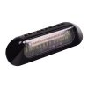 LED světlo nástěnné s výstražným světlem, černé, 48W, ECE R65 (wl-B035)