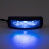 PREDATOR 4x3W LED, 12-24V, modrý, ECE R65 (kf017-4blu)