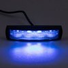 PREDATOR 6x3W LED, 12-24V, modrý, ECE R65 (kf017-6blu)