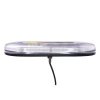 Mini LED rampa, oranžová, 48xLED, 12-24V, ECE R65, pevná montáž (sre2-865fix)