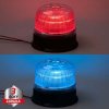 LED maják, 12-24V, modro-červený, pevná montáž, ECE R65 (wl825BRfix)