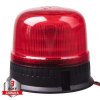 LED maják, 12-24V, 24xLED červený, pevná montáž, ECE R65 (wl825fixred)