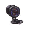 3x USB zásuvka 12/24V, QC3.0 (QuickCharge) (34658)