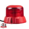 CARCLEVER Robustní červený LED maják, červ.hliník, 48W, ECE R65 (wl404fixred)