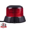 CARCLEVER Robustní červený LED maják, černý hliník, 48W, ECE R65 (wl403fixred)