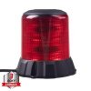 CARCLEVER Robustní červený LED maják, černý hliník, 96W, ECE R65 (wl405fixred)