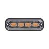 PREDATOR 4x4W LED, 12-24V, oranov, ECE R65 (br004A)
