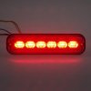 PREDATOR 6x4W LED, 12-24V, červený, ECE R10 (br006R)