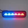 PREDATOR 6x4W LED, 12-24V, červeno-modrý ECE R10 (br006RB)