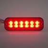 PREDATOR 12x4W LED, 12-24V, červený, ECE R10 (br012R)