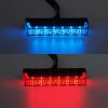 PROFI SLIM výstražné LED světlo vnější, do mřížky, červeno-modré, 12-24V, ECE R10 (911-NR7RB)