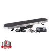 CARCLEVER LED rampa 760mm, oranžová+bílá, 12-30V, ECE R65 (sre9-760AW)