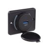 1x USB QC3.0 zásuvka 12/24V, montáž na povrch (34661.4)