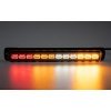 LED sdružená lampa zadní s výstražným oranžovým světlem, 12-24V, ECE R65 (brTRL006)