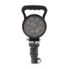 LED světlo kulaté, bílé 9x3W, ø114mm, na hrot, ECE R10 (wl-728wh)