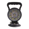 LED světlo kulaté, bílé/oranžové, 9x3W/9x1W, ø114mm, magnet, ECE R10 (wl-728wom)