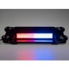 PREDATOR LED vnitřní, 24x LED 1,5W, 12/24V, červeno-modrý, ECE R10 (kf739R65RB2)