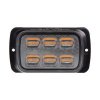 PREDATOR 24x1W LED, 12-24V, oranžový, ECE R65 (br016A)