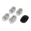 4x AKU LED výstražné světlo na motocykl (wl-m04)