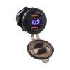 2x USB nabíjačka QC3.0 + USB-C, digitálny voltmeter do panelu (34721)