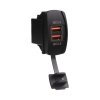 2x USB nabíjačka QC3.0, Rocker 12/24V, 48W (34723)