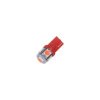 LED T10 erven, 12V, 5LED/3SMD (95203red) 2 ks