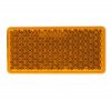 Boční (oranžový) odrazový element - obdélník 95 x 45mm nalepovací (trl51or)
