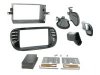 2DIN redukce pro Fiat 500 10/2007- černá lesklá (10889ram)
